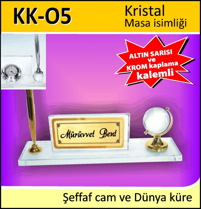 KK-05 KRİSTAL İSİMLİK